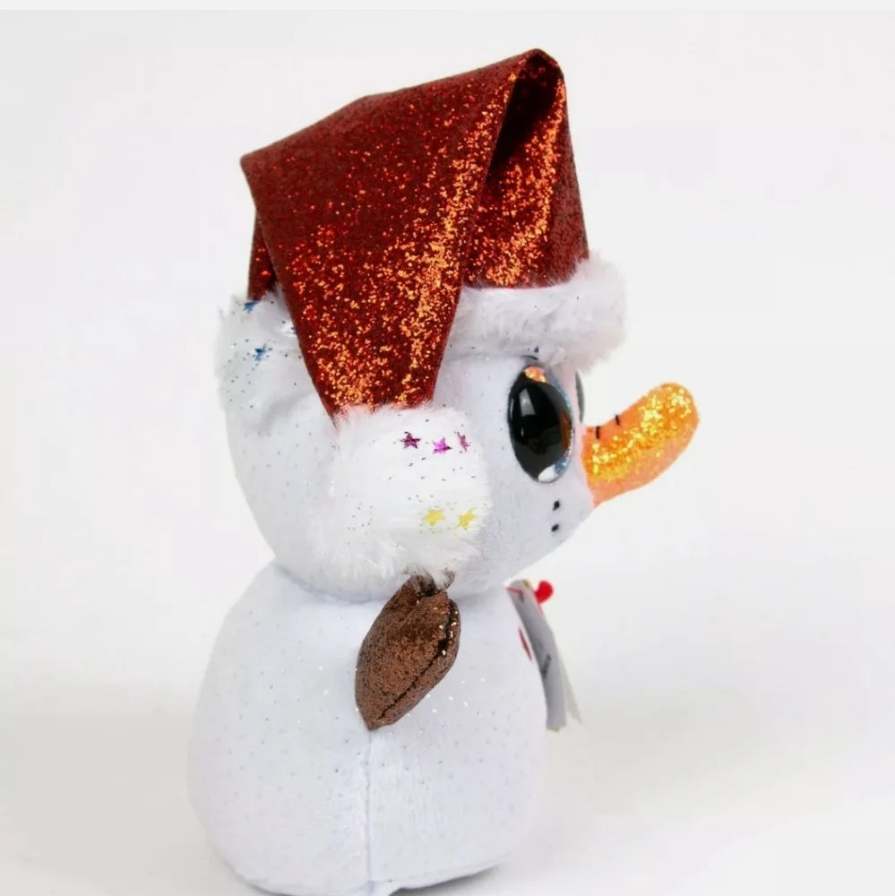 Ty beanie boos babies flurry snowman new